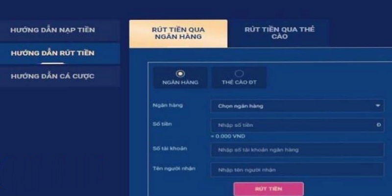 Rút tiền 123bet “một lần ăn ngay” nhờ hướng dẫn này